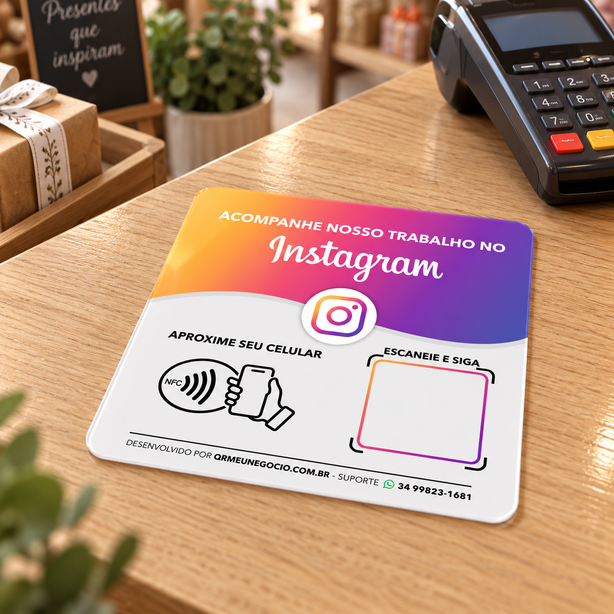 Conheça nosso trabalho no Instagram com NFC e QR Code - Imagem 2